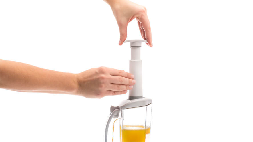 Vacuum jug_hand pump vacuum jug for drinks